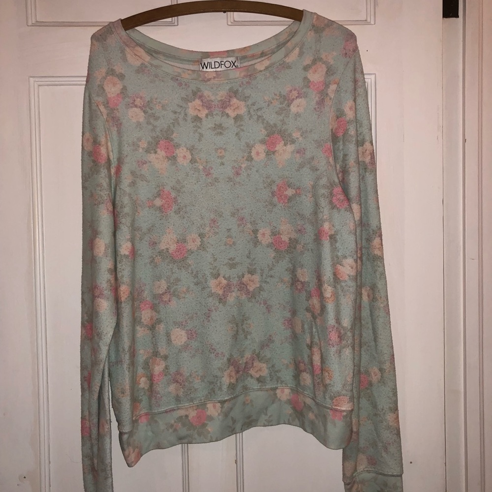 Wildfox Floral Jumper